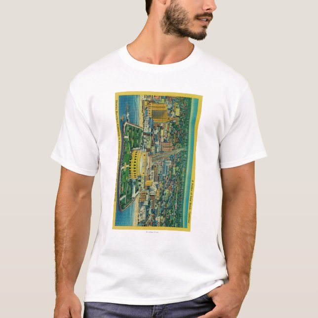 Municipal Auditorium on Beach T-Shirt (Front)