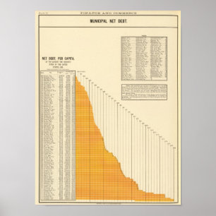 Municipal net debt poster