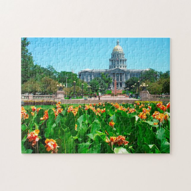 Municipal Office Denver Colorado. Jigsaw Puzzle (Horizontal)