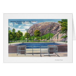 Municipal Pool View of Rock Rimmon