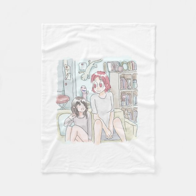 Munjiji Fleece Blanket (Front)