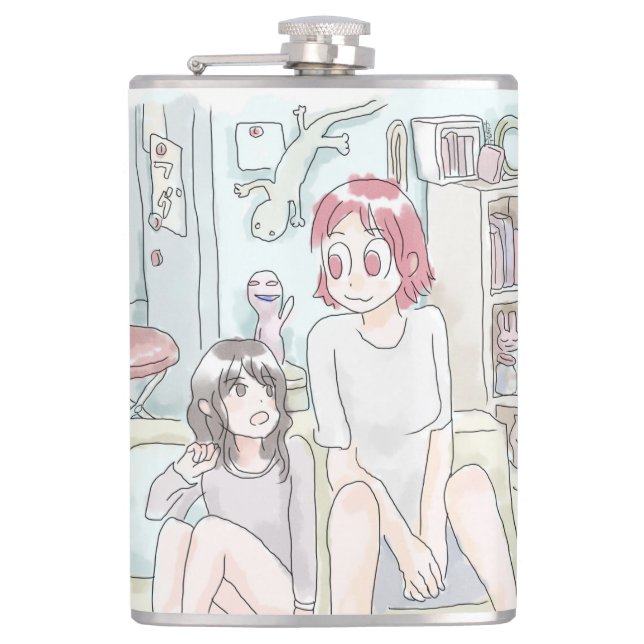 Munjiji Hip Flask (Front)