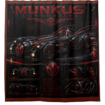 munkus automotive shower curtain/bathroom accessor