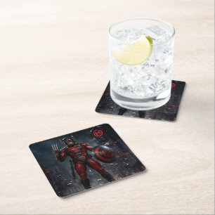 munkus Hero drinks coaster/kitchen/bar/decor Square Paper Coaster