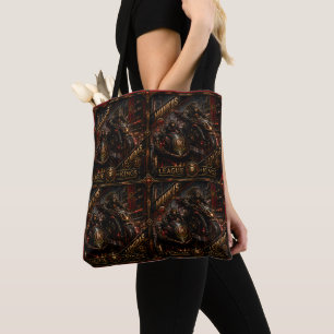 munkus leonida streetwear league of Kings tote bag