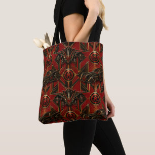 munkus Night patrol red streetwear/ tote bag