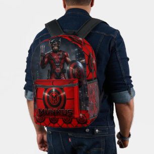 munkus superhero/school backpack/superheroes printed backpack
