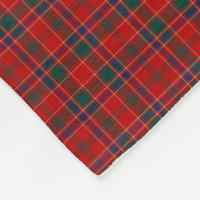 Munro Clan Bright Red, Blue and Green Tartan
