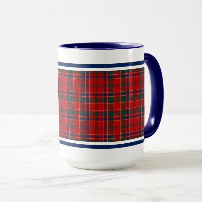 Munro Clan Tartan Mug (Front Right)
