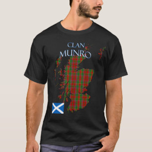 Munro Scottish Clan Tartan Scotland T-Shirt