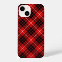 Munro tartan red black plaid