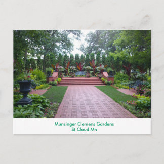 Munsinger Clemens Gardens Postcard