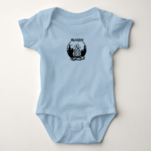 Munson Camping Baby Bodysuit