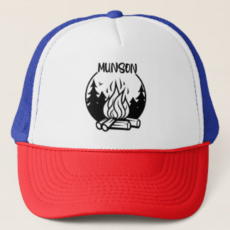Munson Camping Trucker Hat