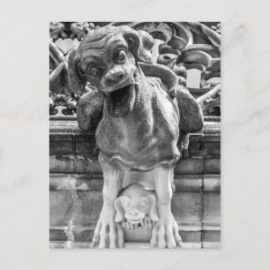 Munster Cathedral Gargoyle - Bern - Switzerland Postcard