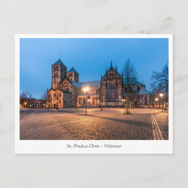 Münster Germany Postcard (Front)