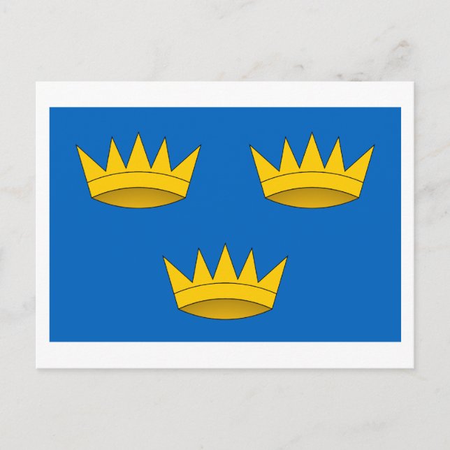 Munster Province Flag Postcard (Front)
