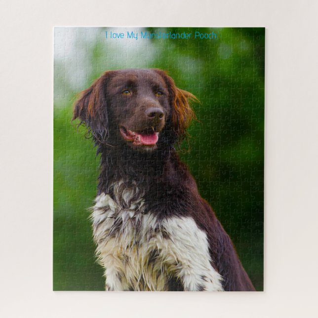 Munsterlander Dog. Jigsaw Puzzle (Vertical)