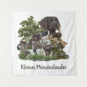 Munsterlander , versatile hunting-pointing-retrie Tapestry