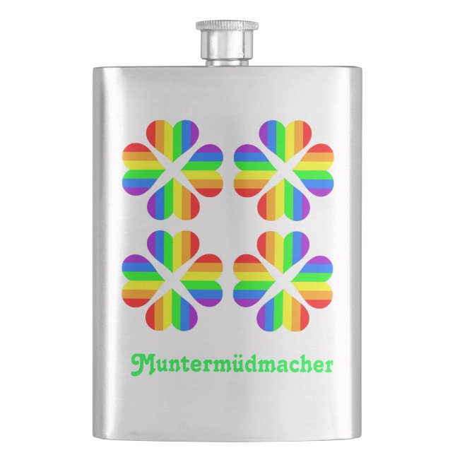 Muntermüdmacher Hip Flask (Front)
