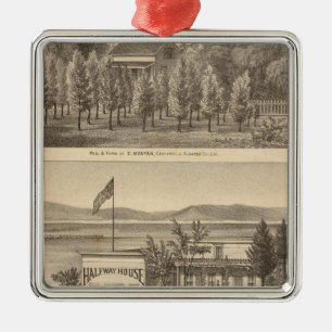 Munyan, Armstrong, Kapp properties Metal Tree Decoration