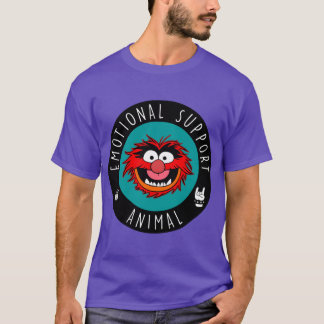 Muppets Animal Emotional Support Animal Drummer vi T-Shirt