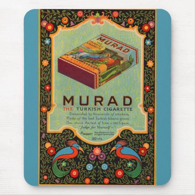 Murad Cigarettes ad Mouse Mat (Front)