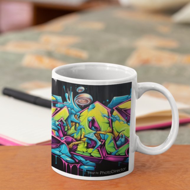 Mural 1 Variation 17 Coffee Mug (Mural 1 Variation 17 Coffee Mug)