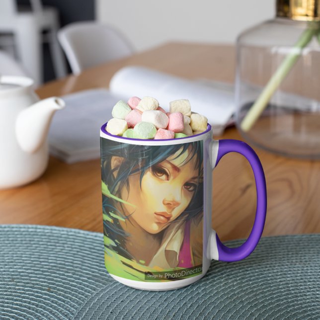 Mural 2 Anime 1 Coffee Mug (Mural 2 Anime 1 Coffee Mug)