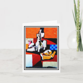 Mural Art at Orgosolo, Sardinia #10 Card