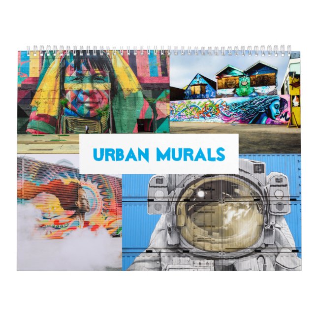 Mural Artwork Street Murals 2021 Home/Office Wall Calendar (Cover)