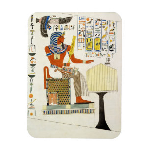 Mural from the Tombs of the Kings of Thebes, disco Magnet