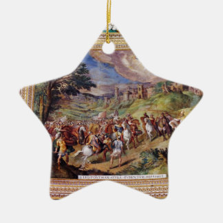 Mural in the Vatican Museum Ceramic Tree Decoration