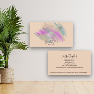 Mural Painter Artist Designer House Painter Business Card