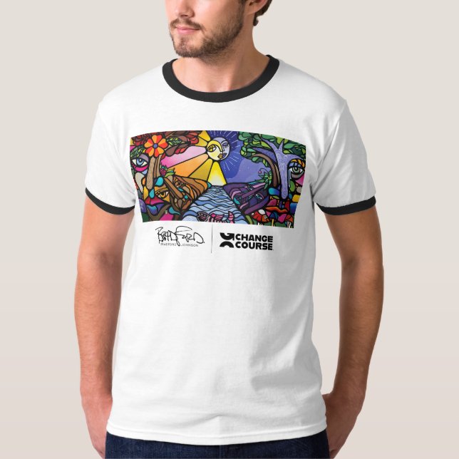 Mural Ringer Tee (Front)