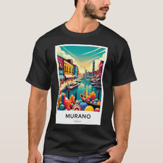 Murano Italy Digital Art Poster T-Shirt