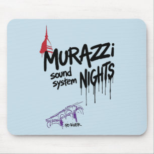 Murazzi Sound System Nights - Drip Spray Edition Mouse Mat