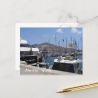 Murcia, Spain boats in the marina