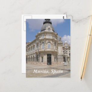Murcia, Spain building Postcard