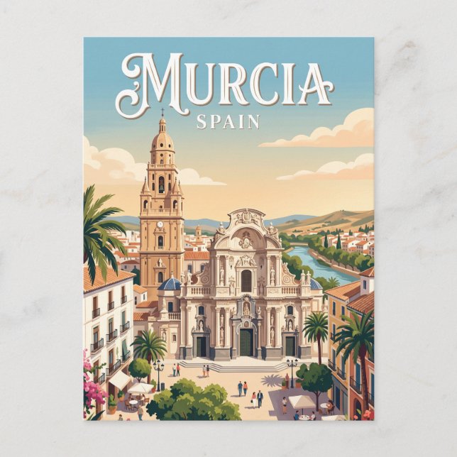Murcia, Spain Postcard (Front)