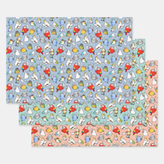 Murder Birbs Wrapping Paper Sheet