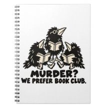 Murder Book Club Notebook