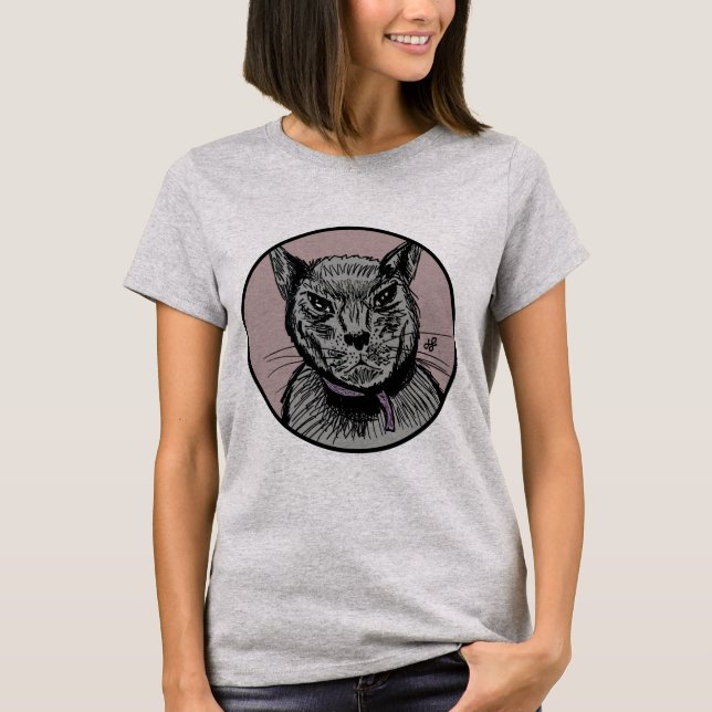 "murder cat" T-Shirt (Front)