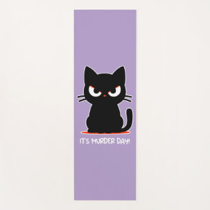 Murder Day Yoga Mat