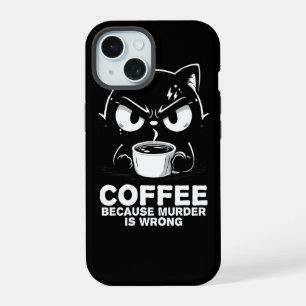 Murder is wrong iPhone 15 case