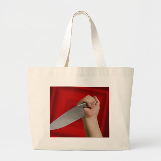 Murder! Large Tote Bag (Front)