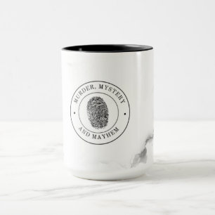Murder Mystery and Mayhem mug