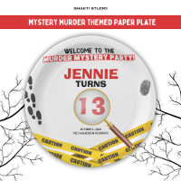 Murder Mystery Crime Scene Halloween Birthday