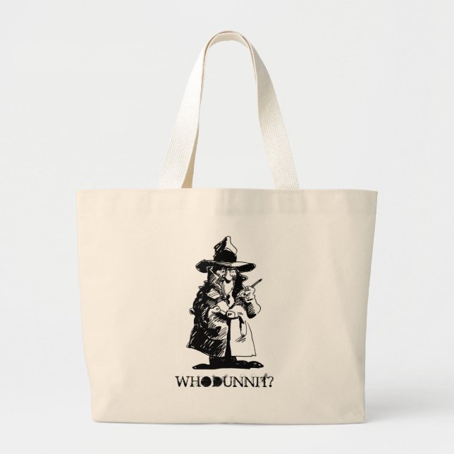 Murder Mystery Party Tote Bags Bag Whodunnit? Gift (Front)