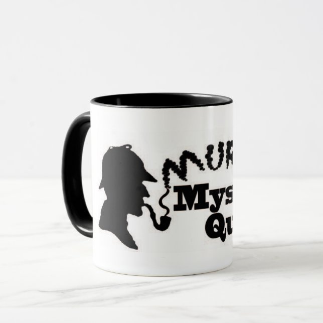 Murder Mystery Quilt mug (Front Left)